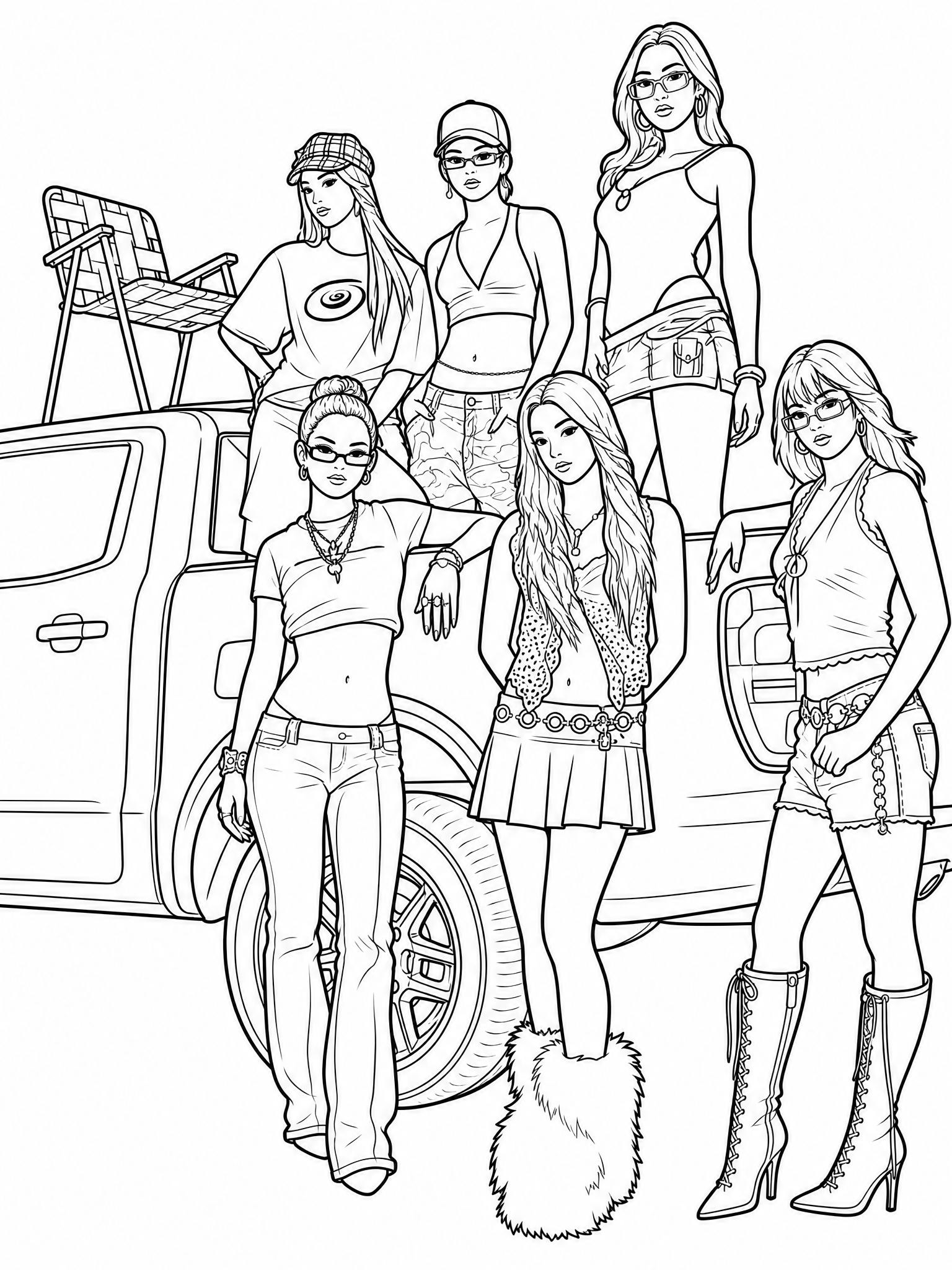 Coloriage Katseye Dessins Gratuits Imprimer Coloriage Katseye Dessins Gratuits Imprimer