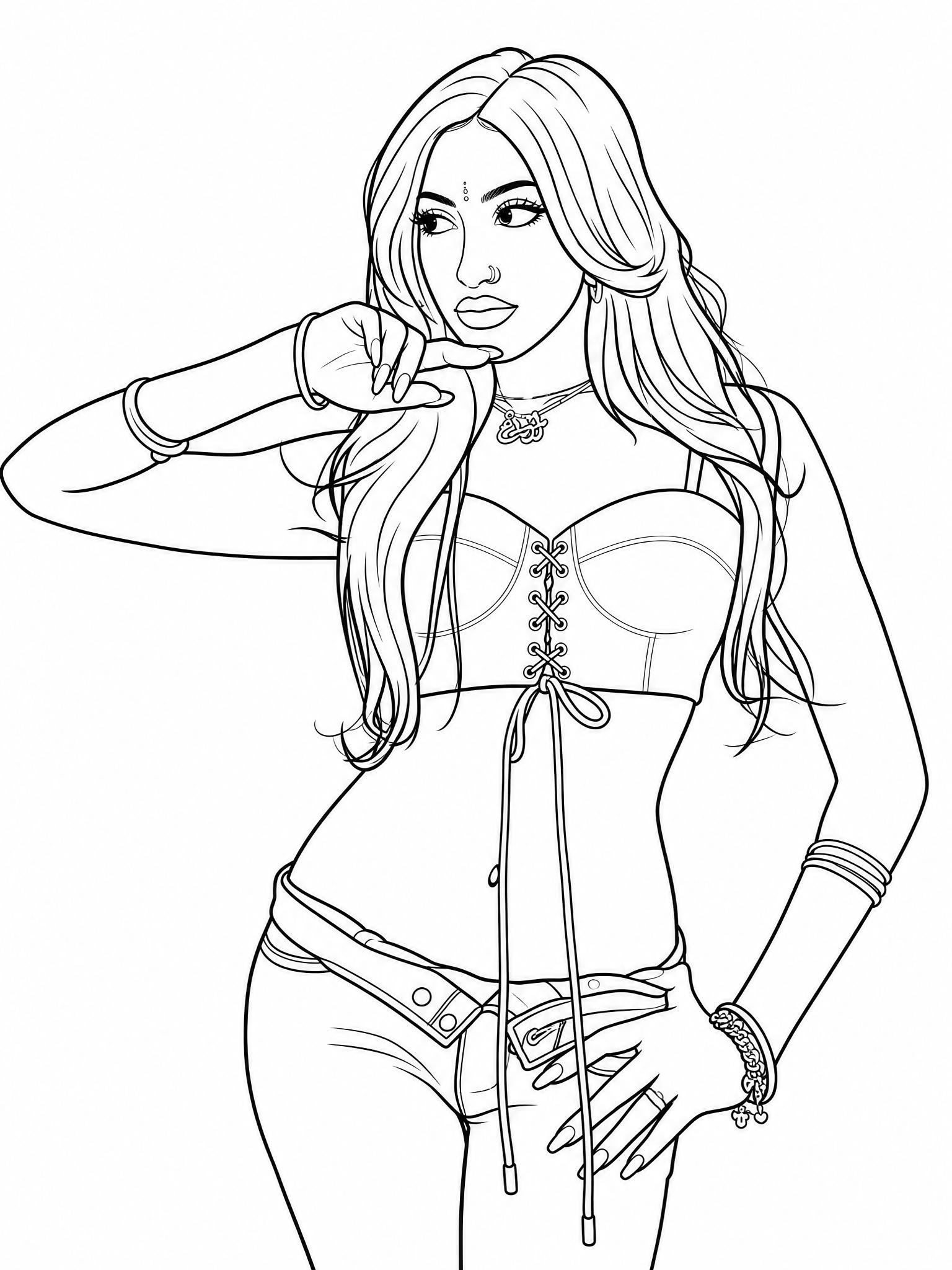 Coloriage Katseye Dessins Gratuits Imprimer Coloriage Katseye Dessins Gratuits Imprimer