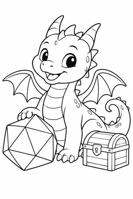 Süßes Drachenbaby