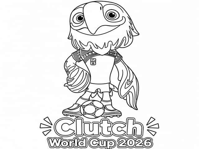 Clutch the mascot of FIFA World Cup 2026