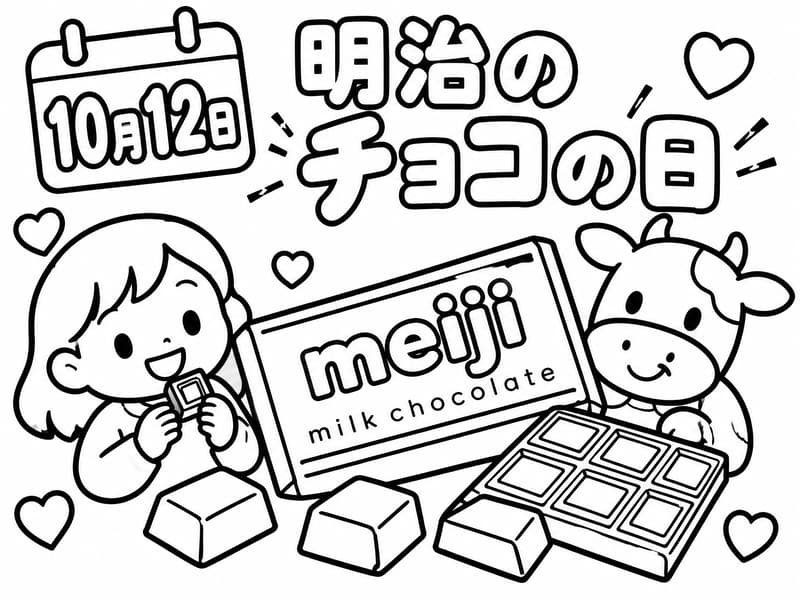 10月12日　　明治のチョコの日